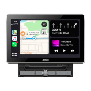 10.1″ CD/DVD Multimedia Receiver with Apple CarPlay and Android Auto – CAR8000