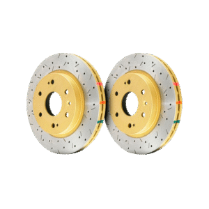 DBA Drilled and Slotted 4000 XS Brake Rotor