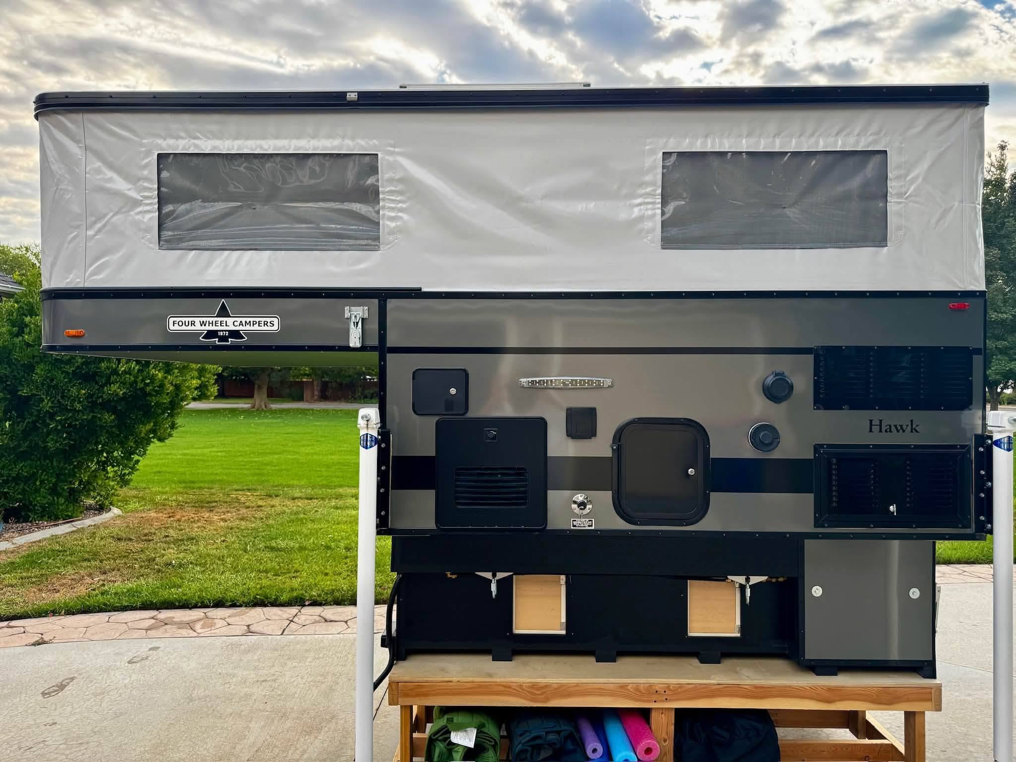 used-2025-four-wheel-campers-hawk Used 2025 Four Wheel Campers Hawk pop up truck camper at Westin Overland Shop